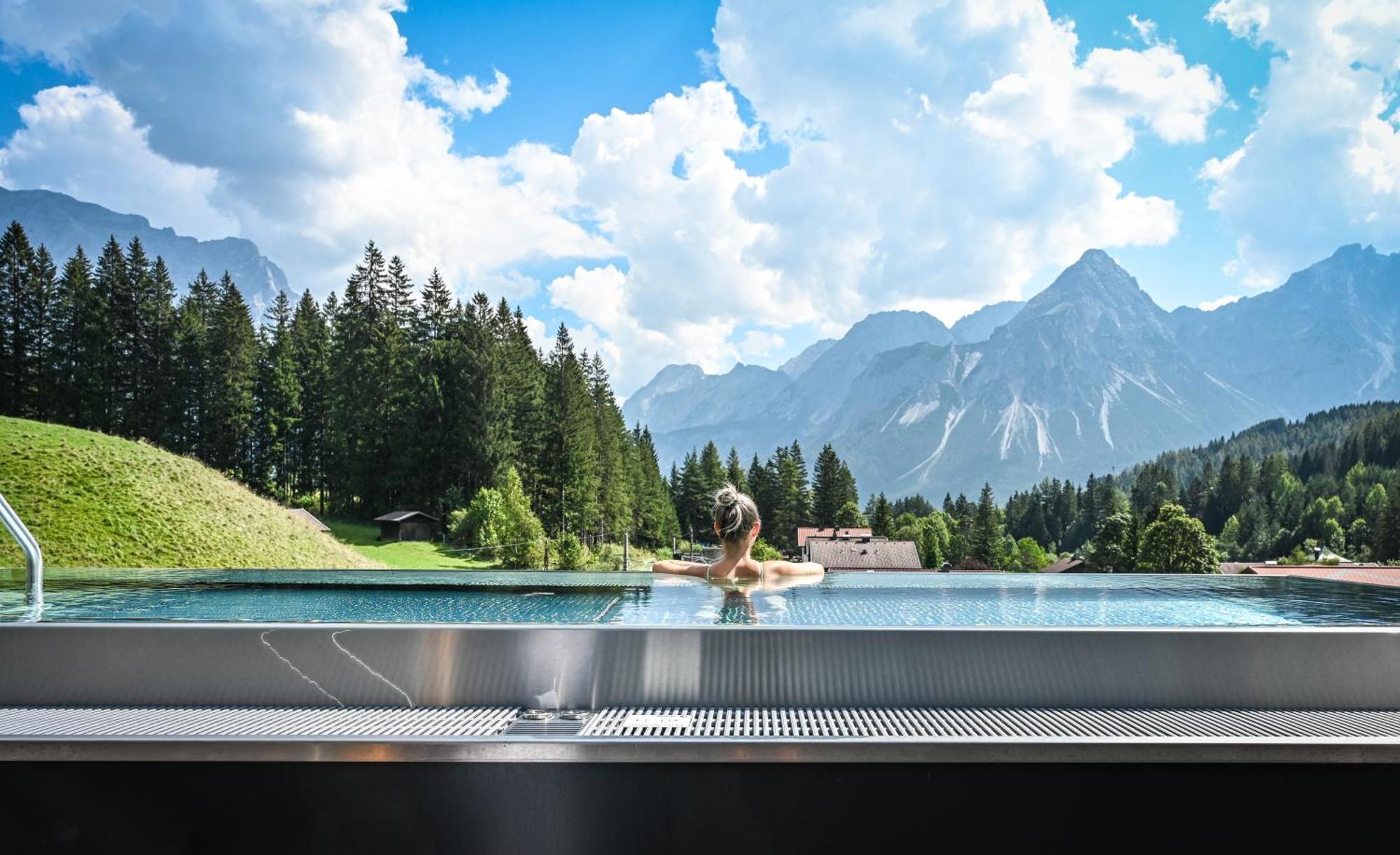Alpen Appartements Laerchenhof Lermoos Dış mekan fotoğraf