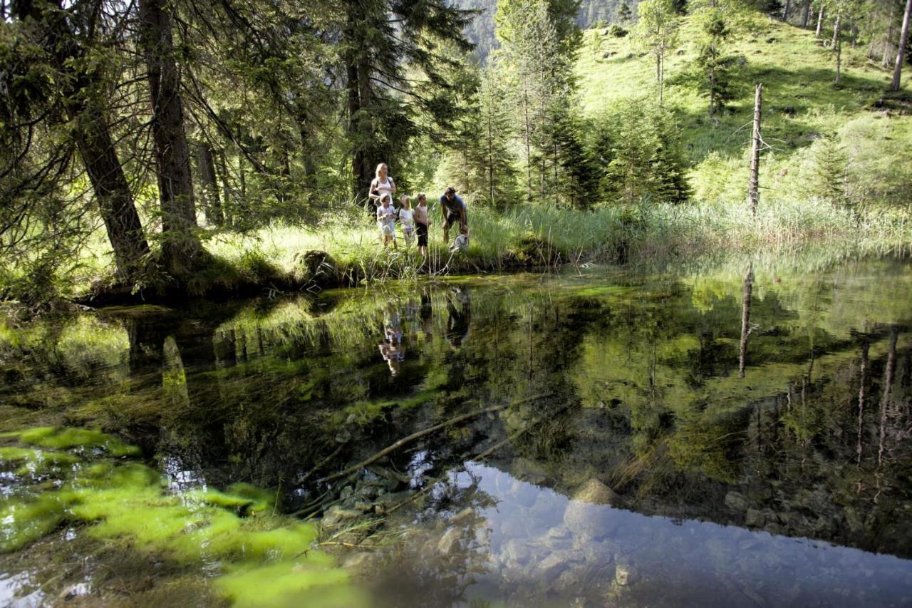 Alpen Appartements Laerchenhof Lermoos Dış mekan fotoğraf