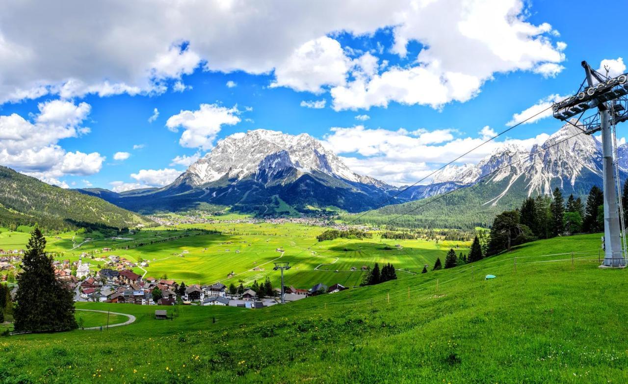 Alpen Appartements Laerchenhof Lermoos Dış mekan fotoğraf
